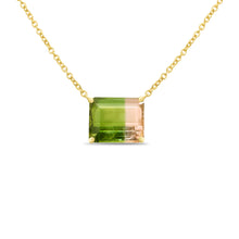 Load image into Gallery viewer, One-of-a-kind Rectangle Tourmaline Necklace