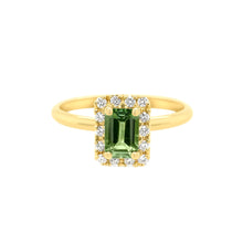 Load image into Gallery viewer, Rectangle Halo Ring
