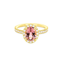 Load image into Gallery viewer, Mr. Big Ring Oval Halo Ring