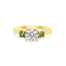Load image into Gallery viewer, 3 Stones Ring LGD