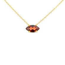 Load image into Gallery viewer, Necklace Marquise Horizontal
