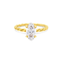 Load image into Gallery viewer, Twisted Marquise Ring LGD 0.50-3ct