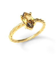 Load image into Gallery viewer, Twisted Marquise Ring