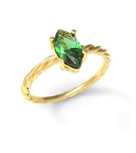 Load image into Gallery viewer, Twisted Marquise Ring