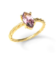 Load image into Gallery viewer, Twisted Marquise Ring