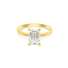 Load image into Gallery viewer, Classic Rectangle Ring LGD 0.5-3ct