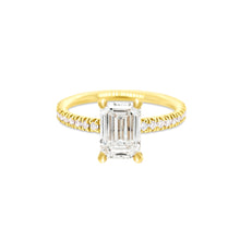 Load image into Gallery viewer, Eternity Rectangle Ring LGD  0.50-3ct
