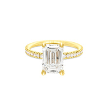 Load image into Gallery viewer, Eternity Rectangle Ring LGD  0.50-3ct