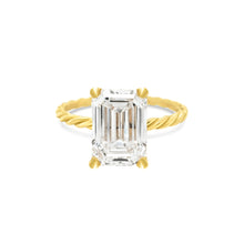 Load image into Gallery viewer, Twisted Rectangle Ring LGD 0.50-3ct