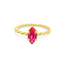 Load image into Gallery viewer, Twisted Marquise Ring