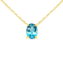 Load image into Gallery viewer, Big City Necklace Oval Vertical
