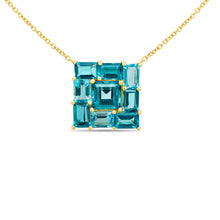 Load image into Gallery viewer, Mosaic Square Necklace