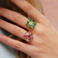 Load image into Gallery viewer, Mosaic Flower Ring