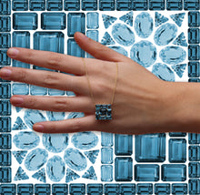 Load image into Gallery viewer, Mosaic Square Necklace
