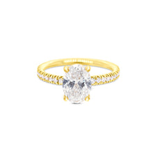 Load image into Gallery viewer, Eternity Oval Ring LGD 0.50-3ct