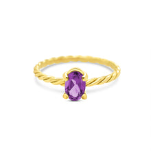 Load image into Gallery viewer, Twisted Oval Ring