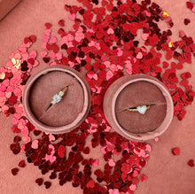 Load image into Gallery viewer, 3 Stones Ring LGD