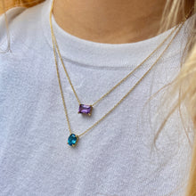 Load image into Gallery viewer, Big City Necklace Oval Vertical