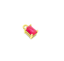 Load image into Gallery viewer, Earring Pendant Rectangle