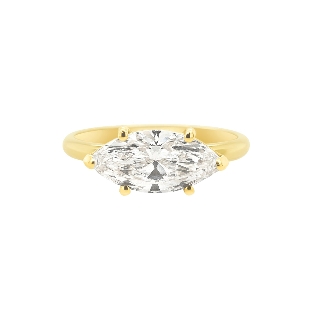 Classic Marquise Horizontal Ring LGD 0.5-3ct
