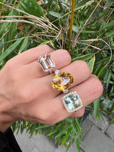 Load image into Gallery viewer, One-of-a-kind Morganite Eternity Ring
