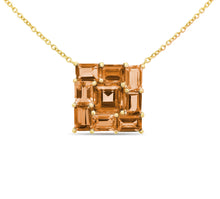 Load image into Gallery viewer, Mosaic Square Necklace
