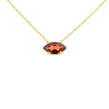 Load image into Gallery viewer, Necklace Marquise Horizontal
