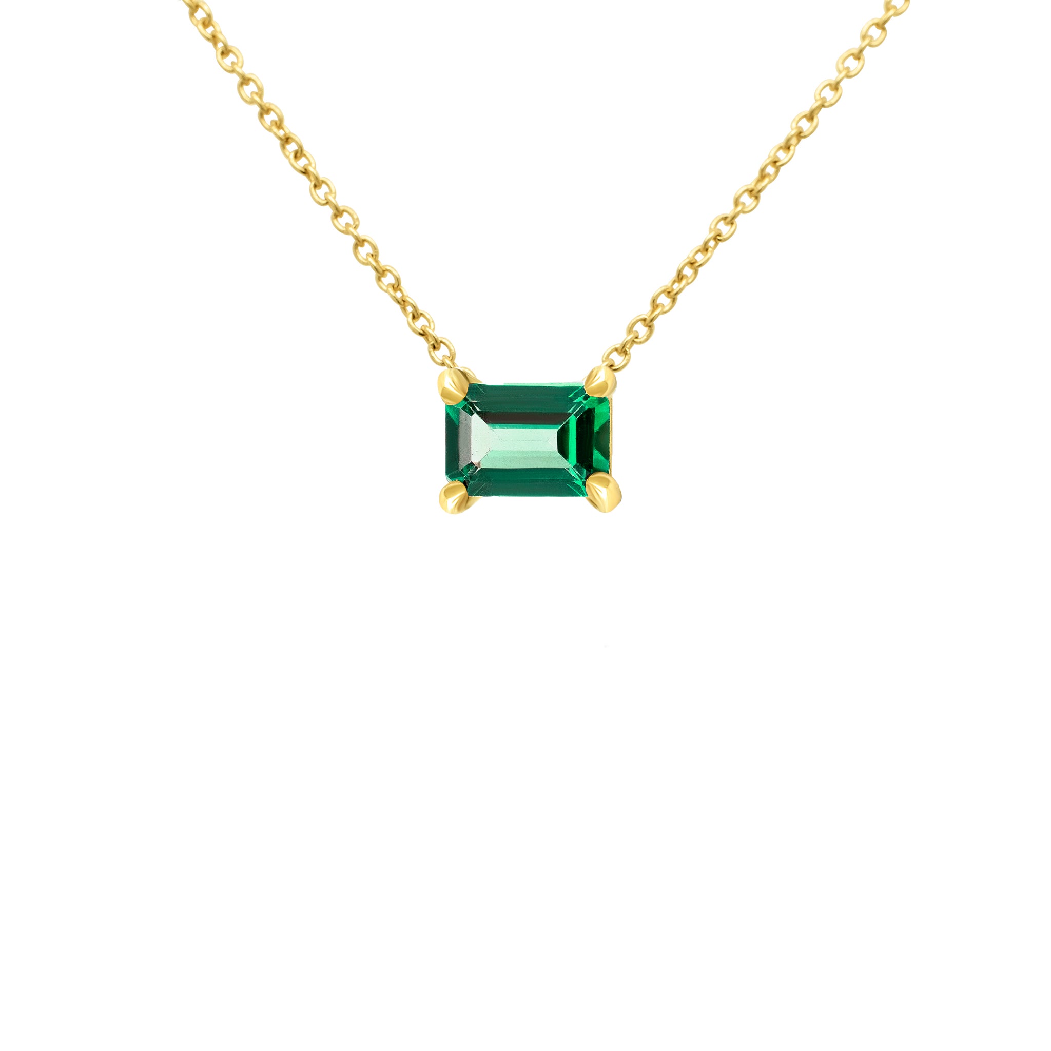 Necklace Rectangle Horizontal