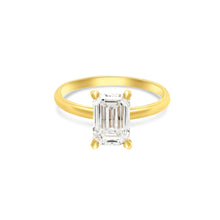 Load image into Gallery viewer, Classic Rectangle Ring LGD 0.5-3ct
