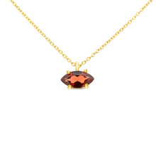 Load image into Gallery viewer, Necklace Marquise Horizontal
