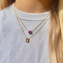 Load image into Gallery viewer, Big City Necklace Rectangle Vertical
